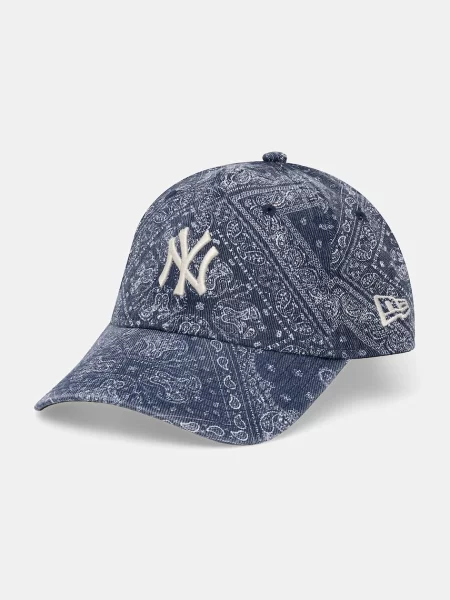 Șapcă New Era cu model paisley albastru