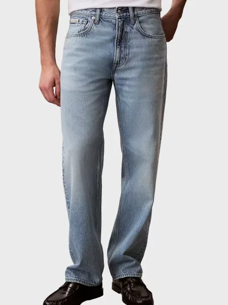 Джинси Calvin Klein Jeans ретро блакитні