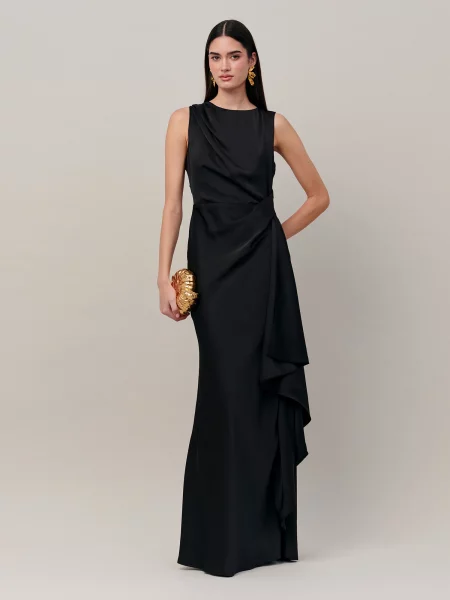 Sável Rochie de seară OPHELIA' negru