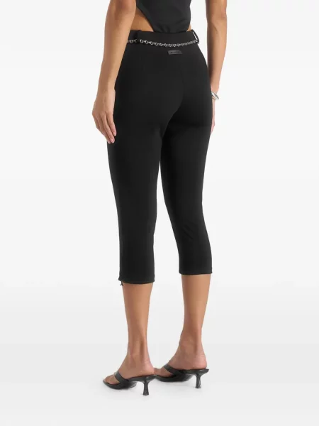 Cu centură pantaloni Manière De Voir negru