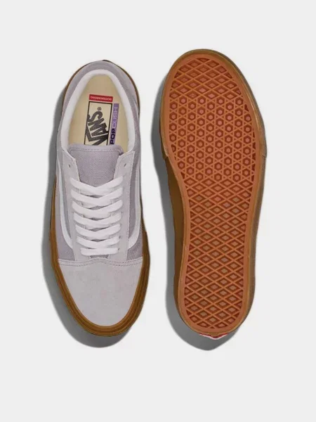 Замшевые кеды Vans серые