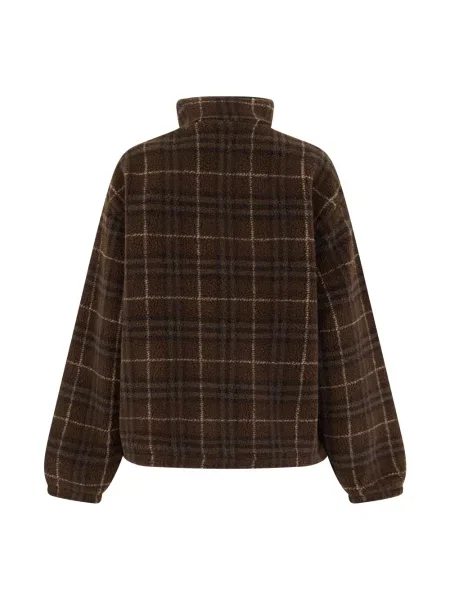Kurtka Burberry wełniana brązowa