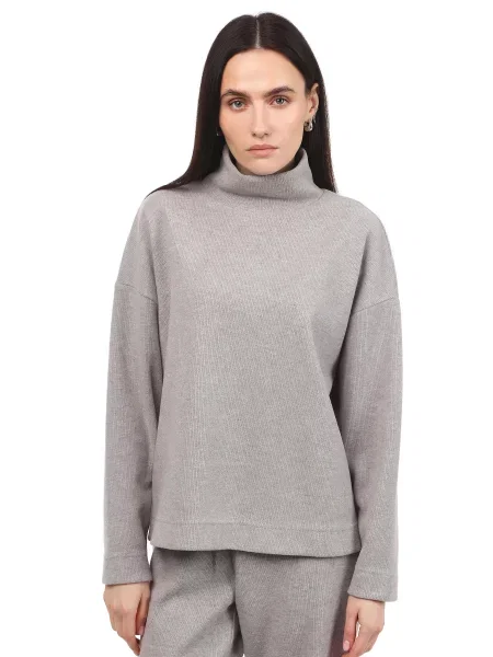 Кофти та светри FloveTouch Джекі вовна/поліестер сірий