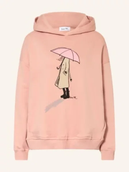 Kera Till Bluza Z Kapturem rosa czarna
