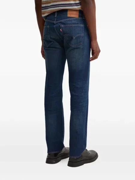 Retro lepršave traperice Levi's® lepršave s izlizanim efektom plava