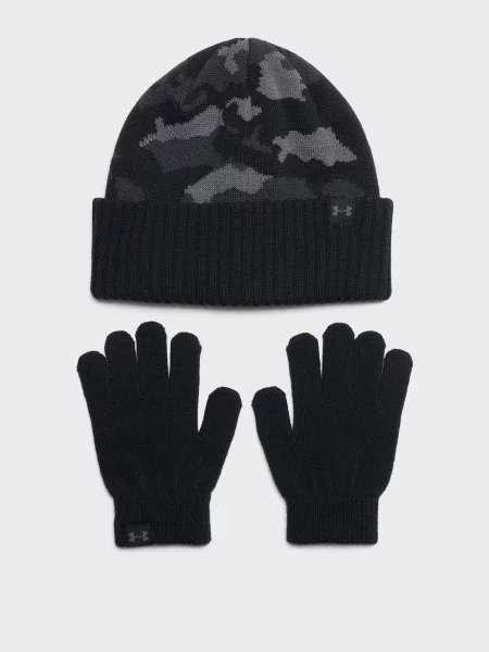 Детские перчатки Under Armour черные