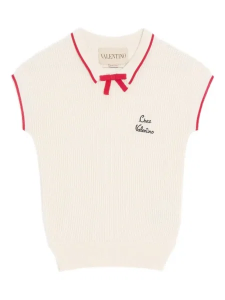 Pulover Valentino Garavani cu funde