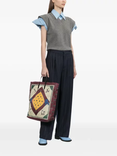 Geantă shopper Toga galben