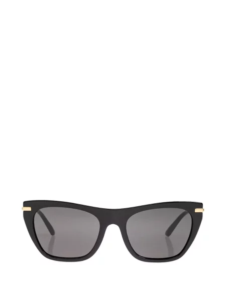 Ochelari de soare ochi de pisică Dolce & Gabbana Eyewear cu autograf negru