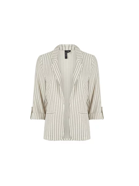 VERO MODA Blazer VMJESMILO temno siva / črna bež