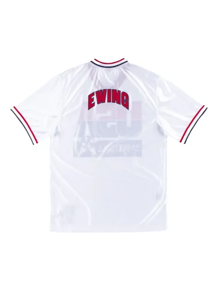 Cămașă Mitchell & Ness din jerseu alb