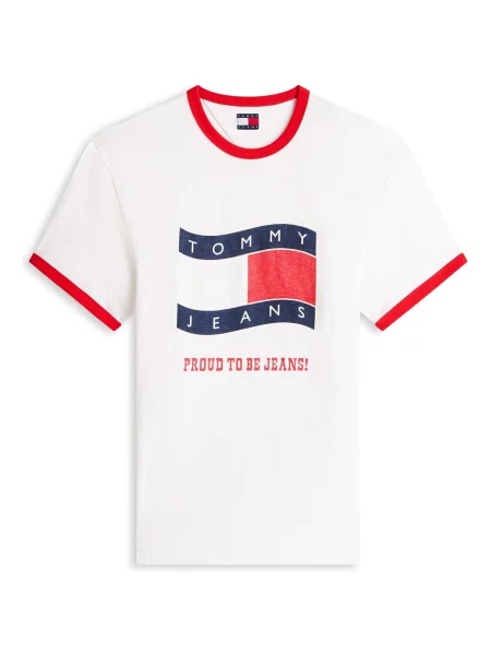 Majica Tommy Jeans bež