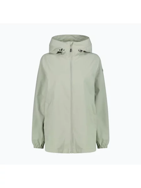 Női esőkabát CMP Fix Hood pistachio. Méret: zöld