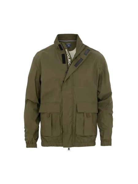 Kurtka Woolrich do biegania zielona