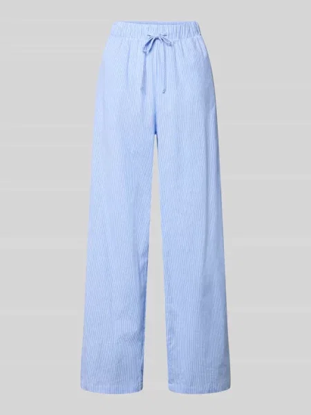 Spodnie o kroju loose fit o szerokości z czystej bawełny model AUGUSTA' Only