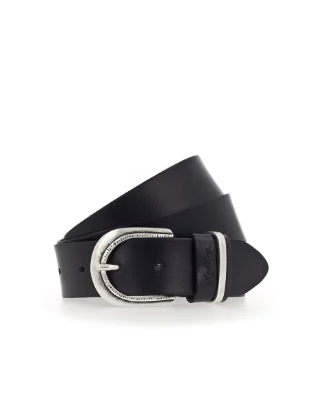 MUSTANG / argintiu negru