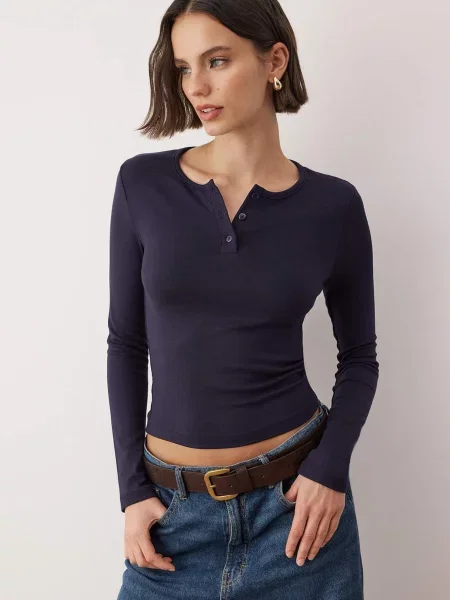 Trendyol Tricou marin albastru