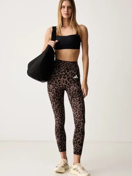Pantaloni sport Adidas Performance maro