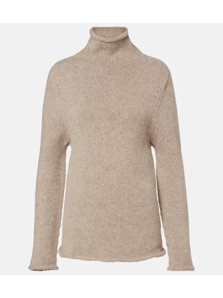 Heláncă The Row din cașmir bej