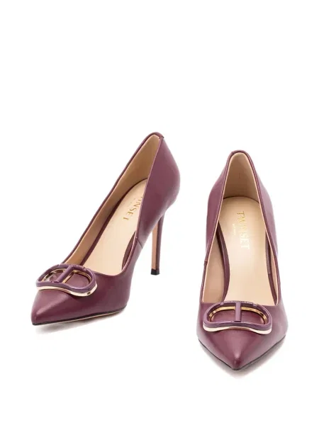 Pantofi cu toc Twinset roz