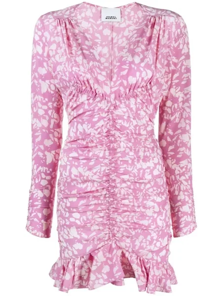 Rochie Isabel Marant cu model floral roz