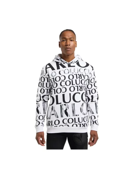 Bluza z kapturem Carlo Colucci biała