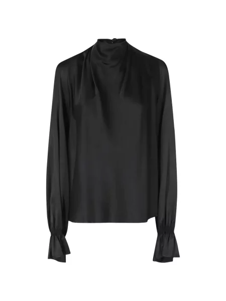 Decora bluză Raquel Diniz drapată negru