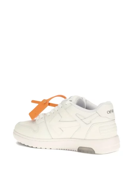 Sneakerși Off-white cu imagine alb