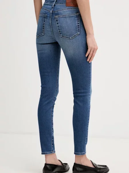 Calvin Klein Jeans jeansy skinny niebieskie