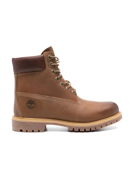 Botki Timberland skórzane wodoszczelne brązowe