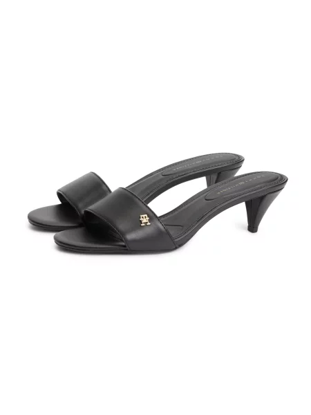 TOMMY HILFIGER Saboți negru