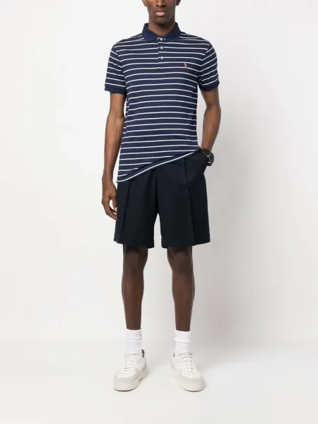 Lanene čarape Polo Ralph Lauren s vezicama niski struk crna