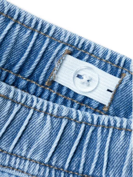 NAME IT Džinsiniai šortai Ben Baggy Fit mėlyna