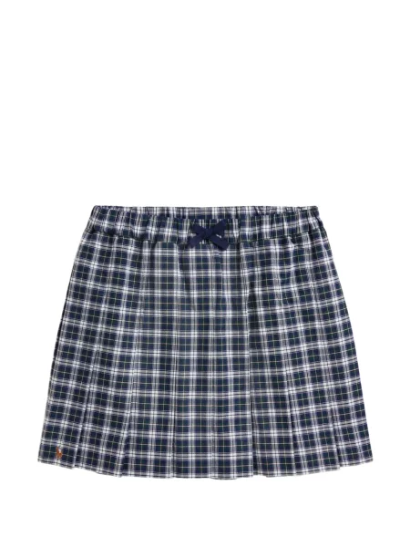 Spódnica dziecięca Polo Ralph Lauren niebieska