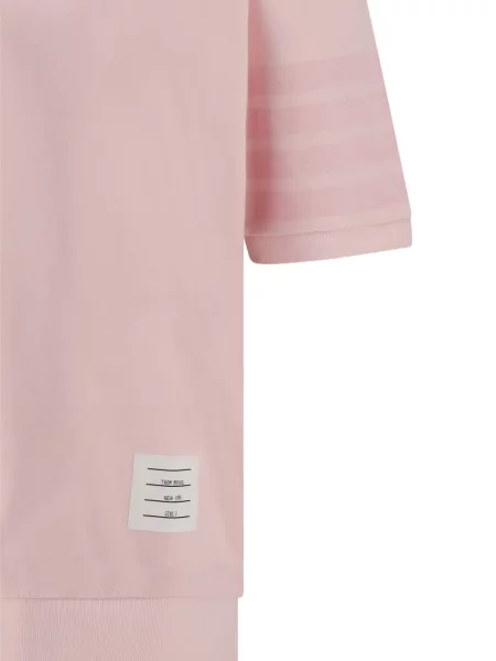 Tricou Thom Browne scurt roz