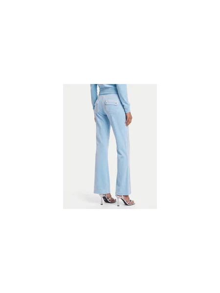Juicy Couture Melegítő alsó Layla Flared Leg kék