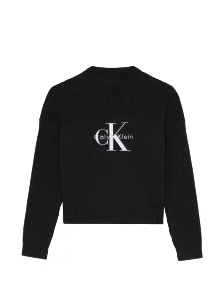 Sweter dziecięcy Calvin Klein czarny