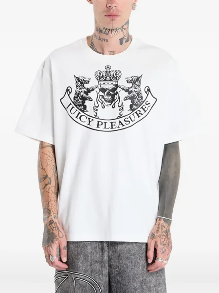 Tricou Pleasures alb