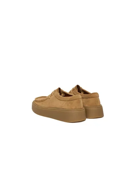 Fűzős félcipő Clarks barna