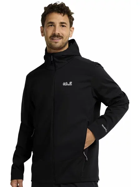 Вітровка Jack Wolfskin чорний