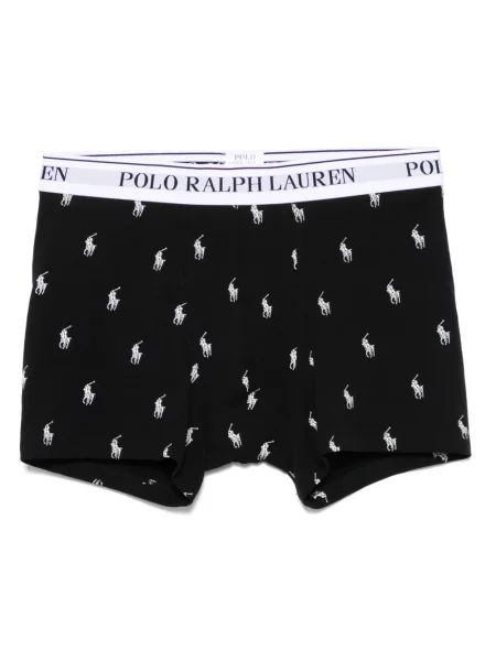 Велурени костюм чорапи Polo Ralph Lauren бродирани синьо