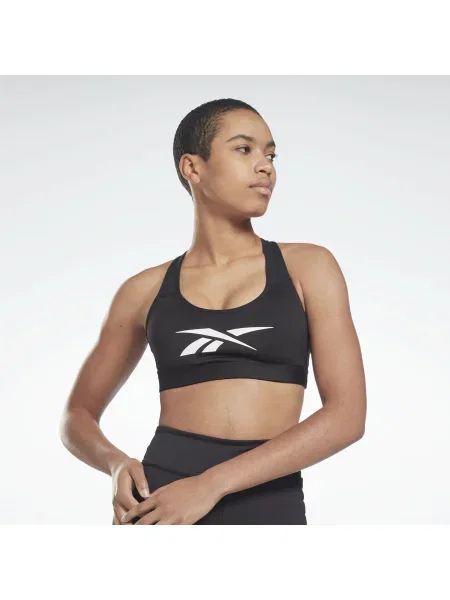 Športová podprsenka Reebok LUX COLLECTION čierna