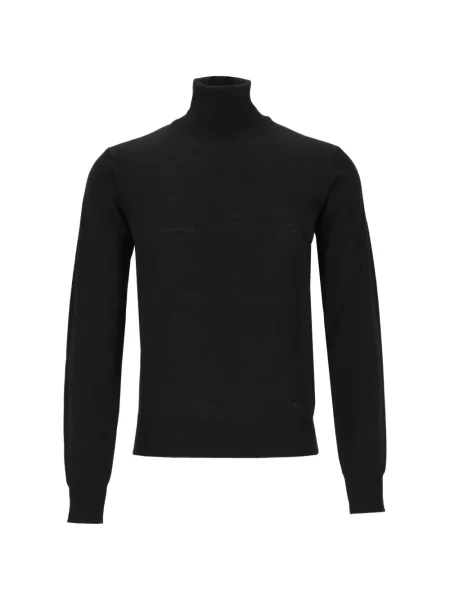 Pulover Emporio Armani de lână negru