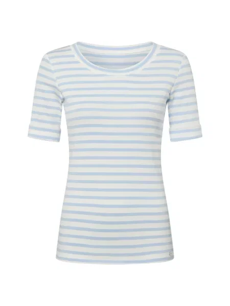 Marc Cain Koszula Kobiety niebieski|biały w 36 biała