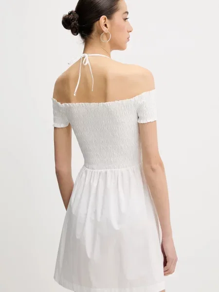 Tommy Jeans rochie din mini evazati alb