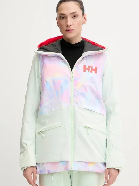 Ски яке Helly Hansen POWCHASER зелено