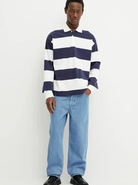 A.P.C. jeansy jean fairfax niebieskie