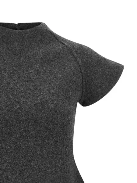 Rochie mini Jil Sander în linie A gri