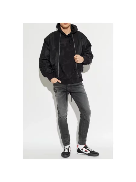 Kurtka bomber Diesel czarny