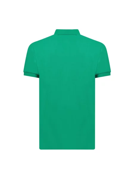 Dzianinowa koszulka polo Polo Ralph Lauren zielona